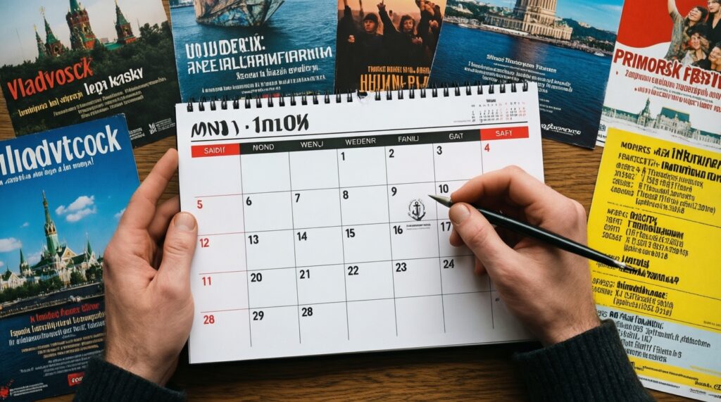 Календарь событий Приморского края: фестивали, ярмарки, концерты и спортивные старты месяца - иллюстрация