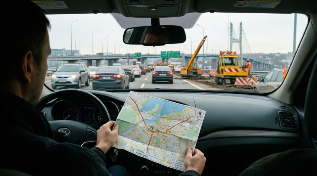 Пробки, ремонты и новые развязки: как меняется дорожная карта Владивостока и края - иллюстрация